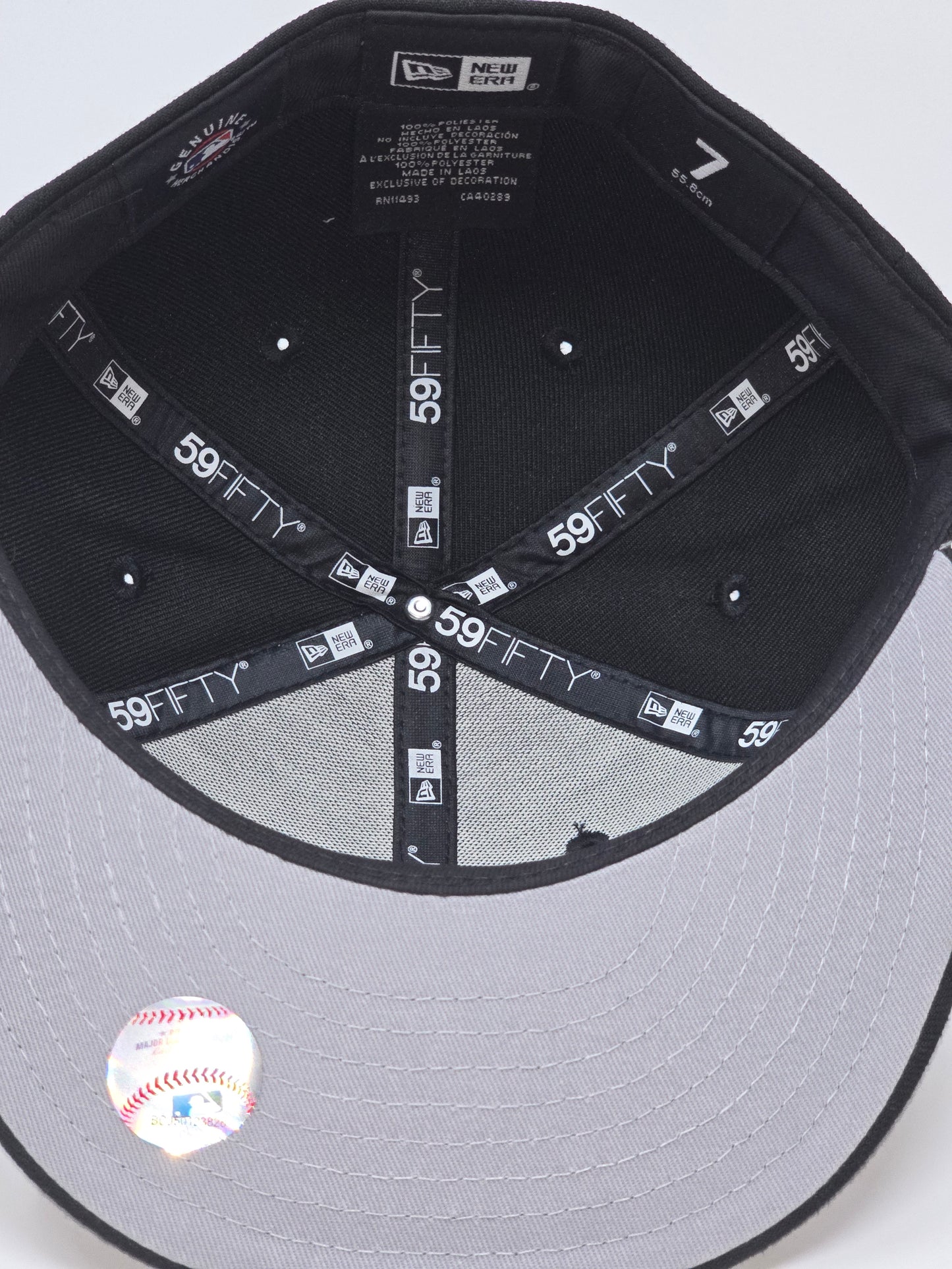 뉴에라 59FIFTY MLB 뉴욕 메츠 어센틱 컬렉션 필드 피티드 모자 블루