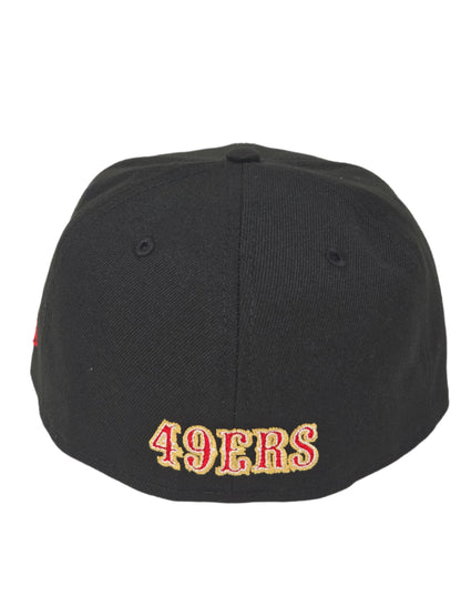 San Francisco 49ers New Era 59FIFTY Red Fitted Hat Authentic Collection