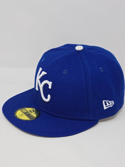 Kansas City Royals New Era Fitted Royal Blue Baseball Cap 59FIFTY