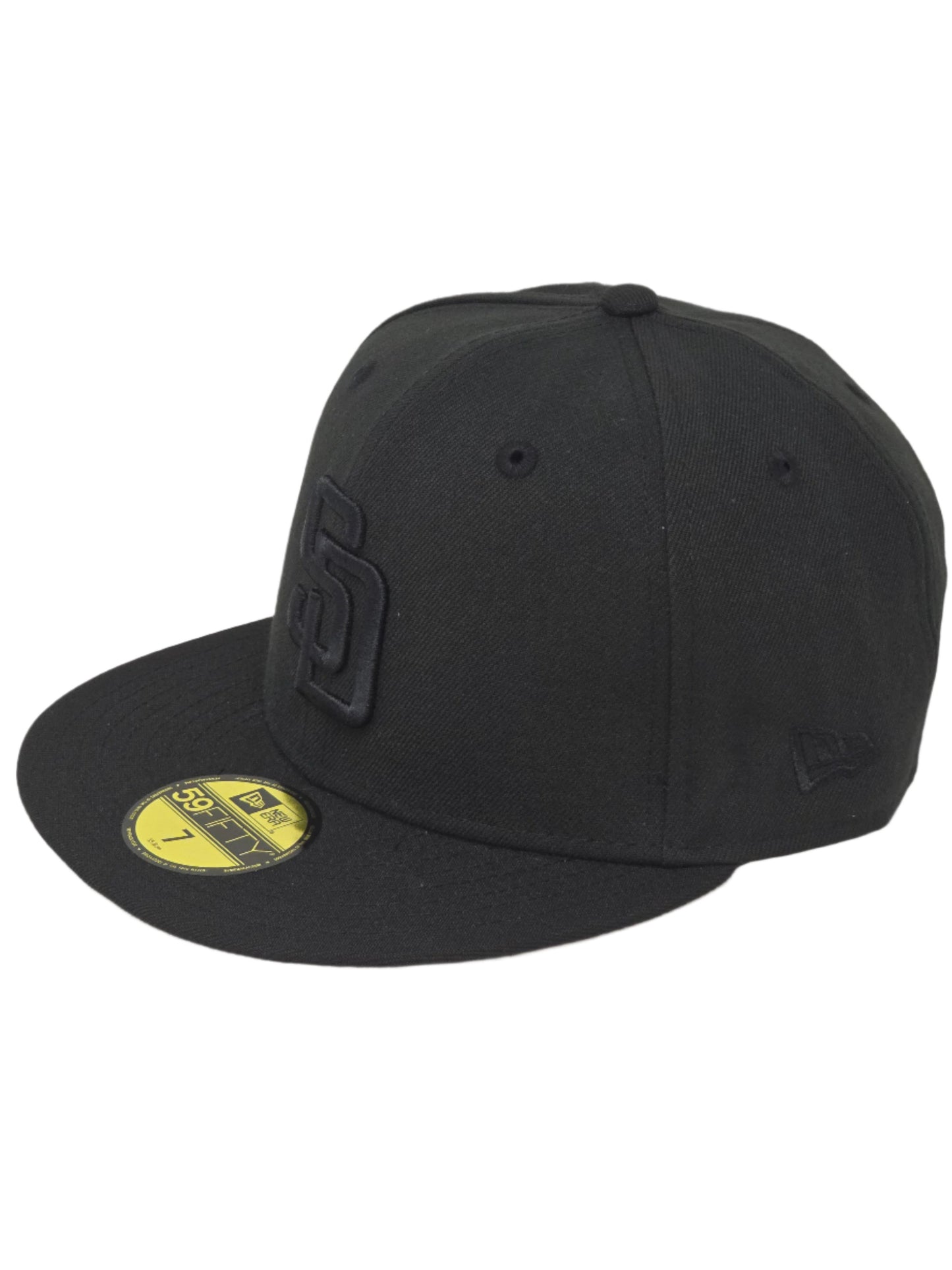 San Diego Padres New Era Fitted 59FIFTY Blackout Baseball Cap