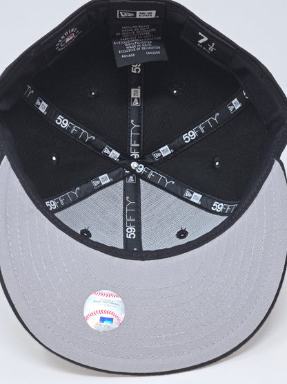 Boston Red Sox New Era Fitted 59FIFTY Blackout Baseball Cap