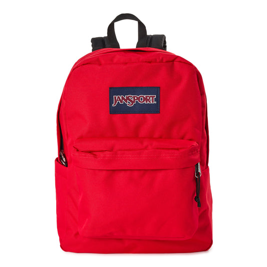 JanSport Superbreak Red Tape School Backpack