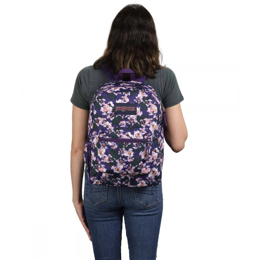 JanSport Backpack Cross Town Purple Petals