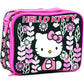Hello Kitty - Black Flowers Kit Case Lunch Bag