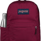 JansPort Superbreak Russet Red Backpack JS0A4QUT04S