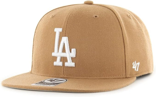 '47 47 Brand Snapback Cap - NO Shot Los Angeles Dodgers Camel