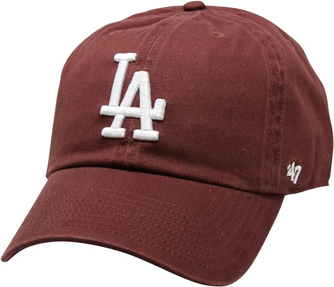 '47 Brand Los Angeles Dodgers Clean Up Baseball Cap, Cacao