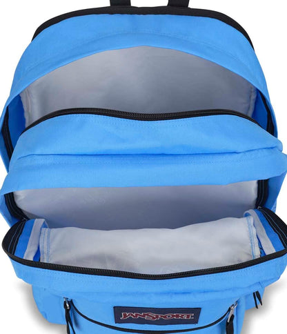 JanSport Backpack Big Student Blue Neon
