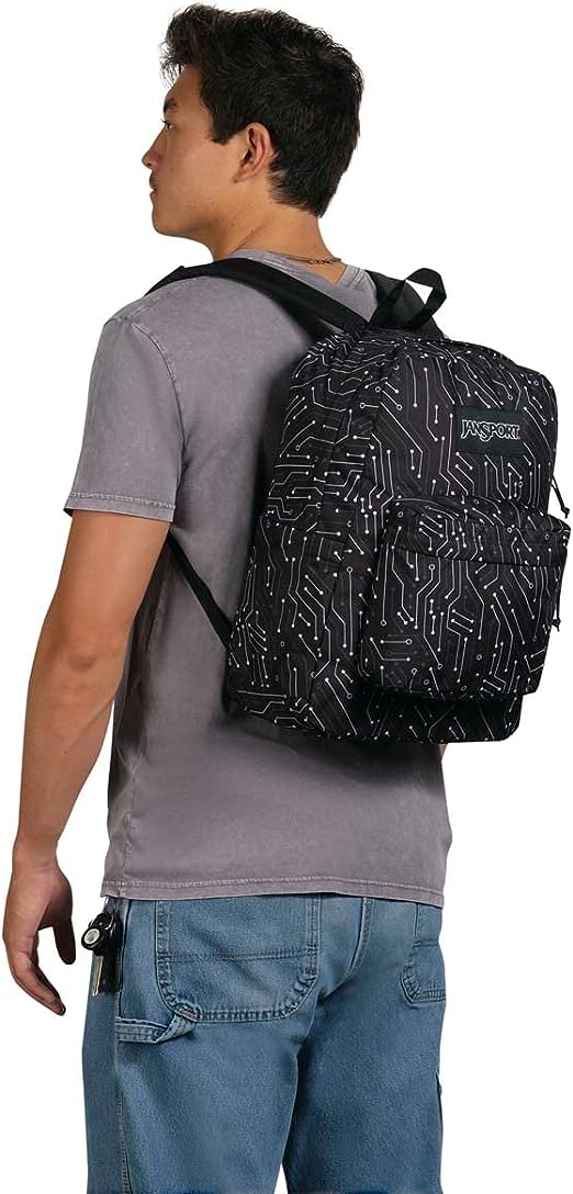 Jansport Superbreak Backpack Neural Network Black