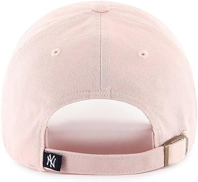 '47 New York Yankees Clean up Dad Hat Baseball Cap Pastel Pink/White