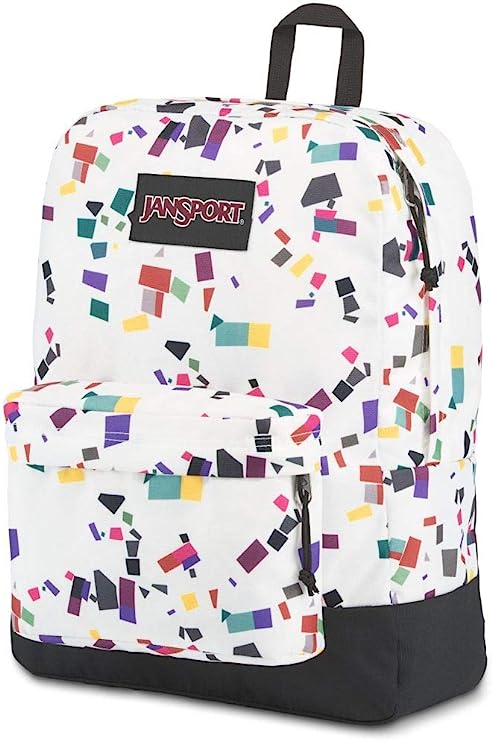 Jansport Superbreak Black Label Backpack Holiday Geo Party