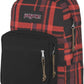 Jansport Right Pack Backpack Red Diamond Plaid