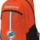 NFL Miami Dolphins Team Logo Action Backpack