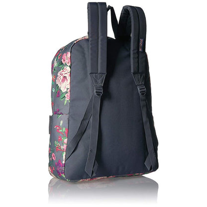 Jansport Superbreak Backpack Grey Bouquet