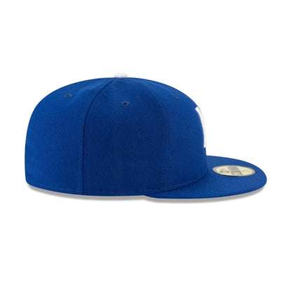 New Era 59FIFTY MLB Kansas City Royals Authentic Collection On-Field Fitted Hat azul real