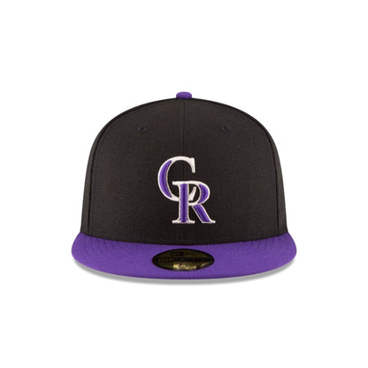 New Era 59FIFTY Fitted Hat Colorado Rockies Authentic Collection Alt