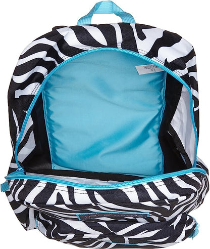 jansport backpacks blue zebra Jansport Superbreak Backpack Overexposed Miss Zebra/Mammoth Blue – Yocaps