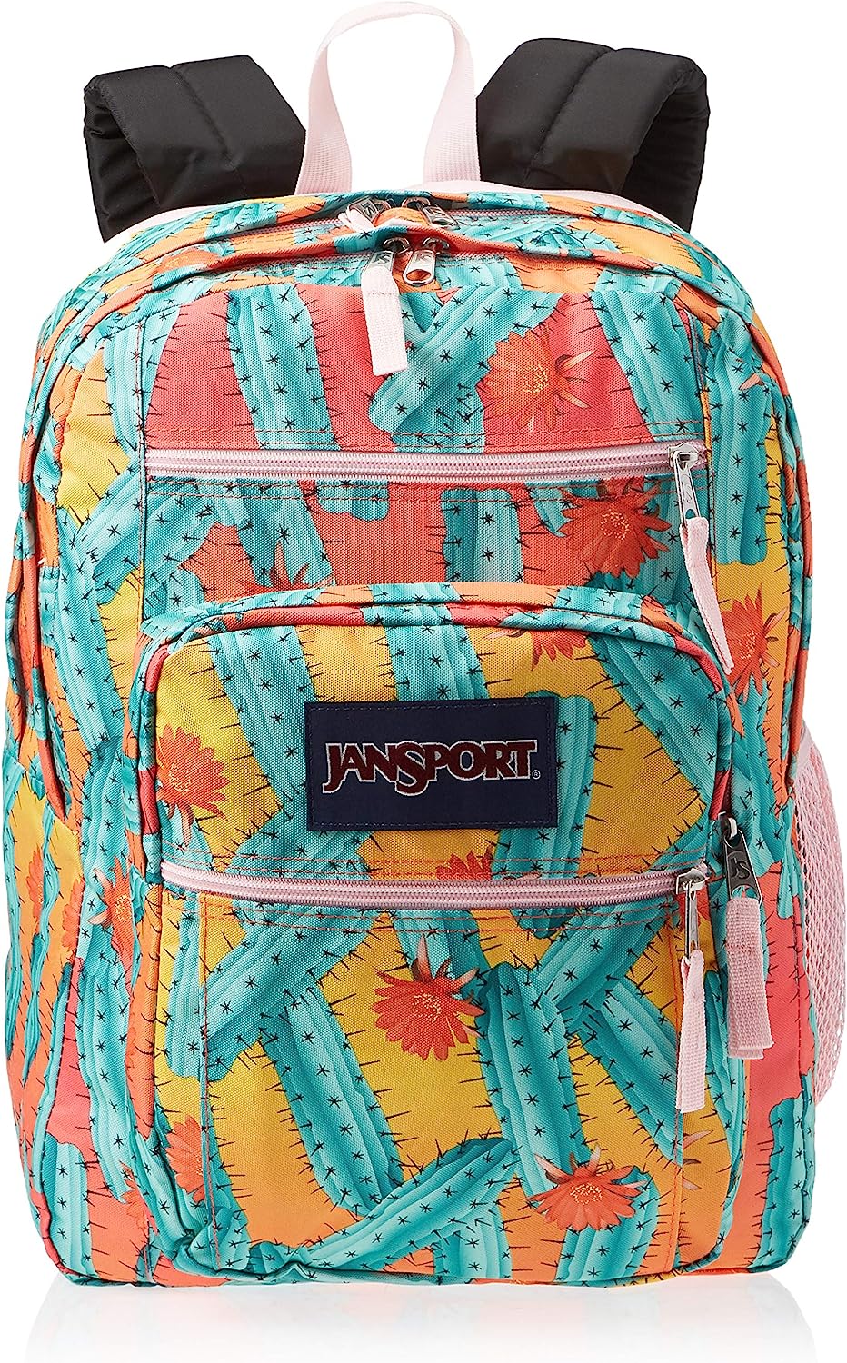 JanSport Backpack Big Student Cactus Flowers – Yocaps