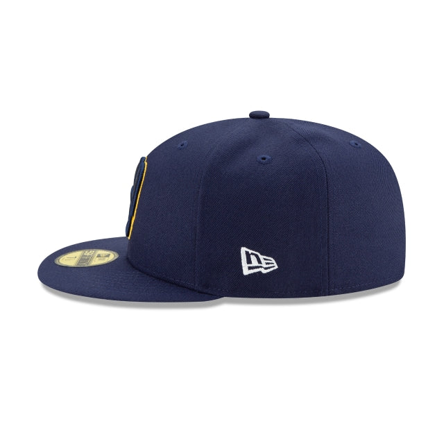 New Era 59FIFTY Fitted Hat Milwaukee Brewers Authentic Collection