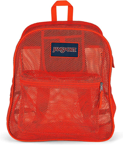 JanSport Mesh Pack Backpack - FIESTA ORANGE