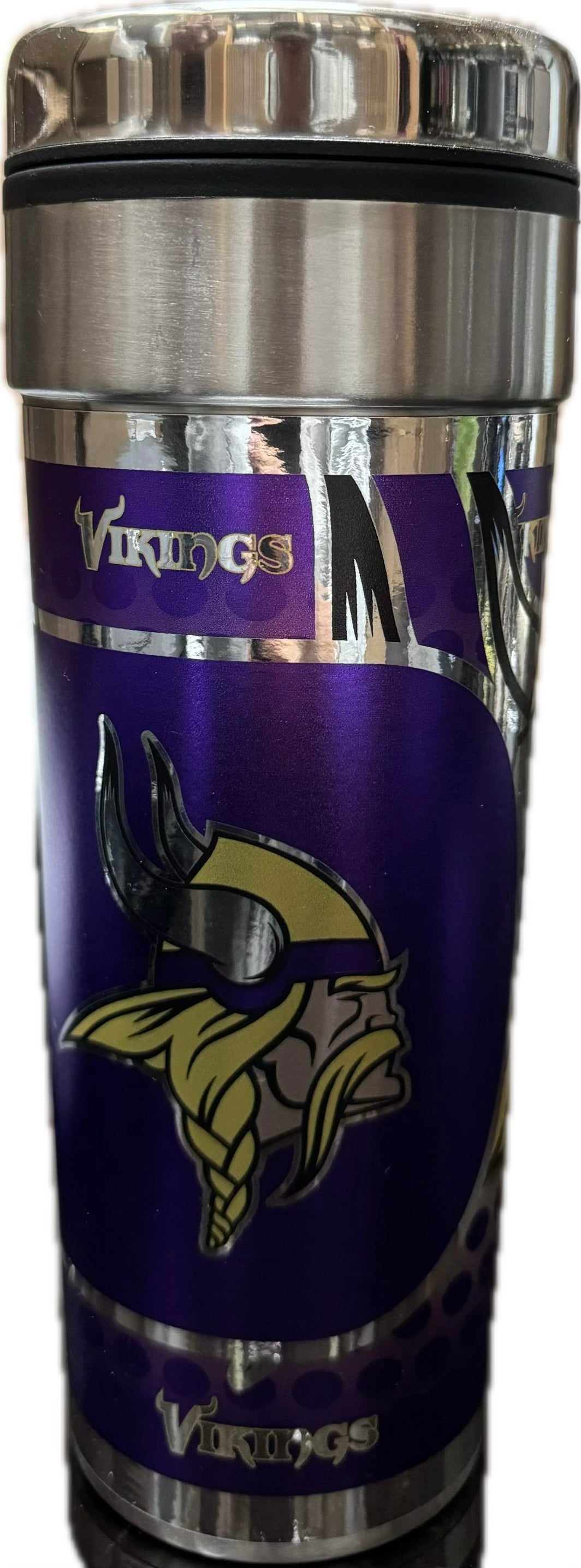 Minnesota Vikings Travel Tumbler Stainless Steel 22oz