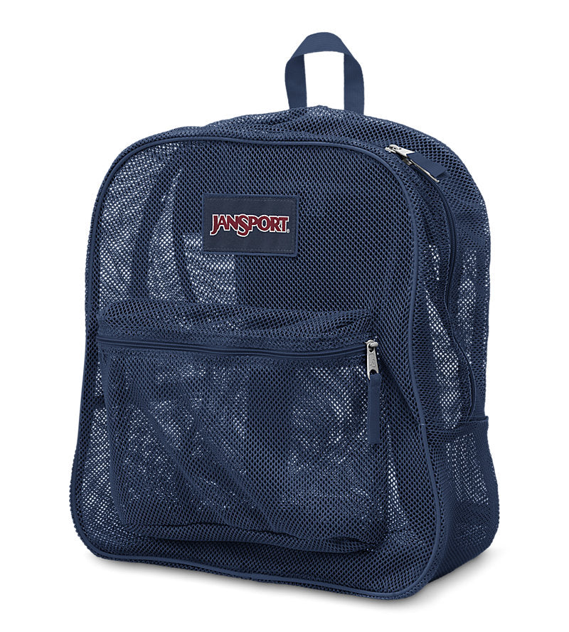 Jansport Mesh Pack Backpack - Navy Blue