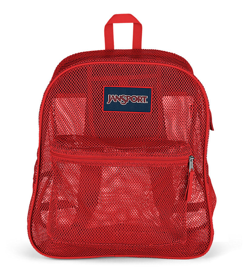 JanSport Mesh pack Backpacks, Red