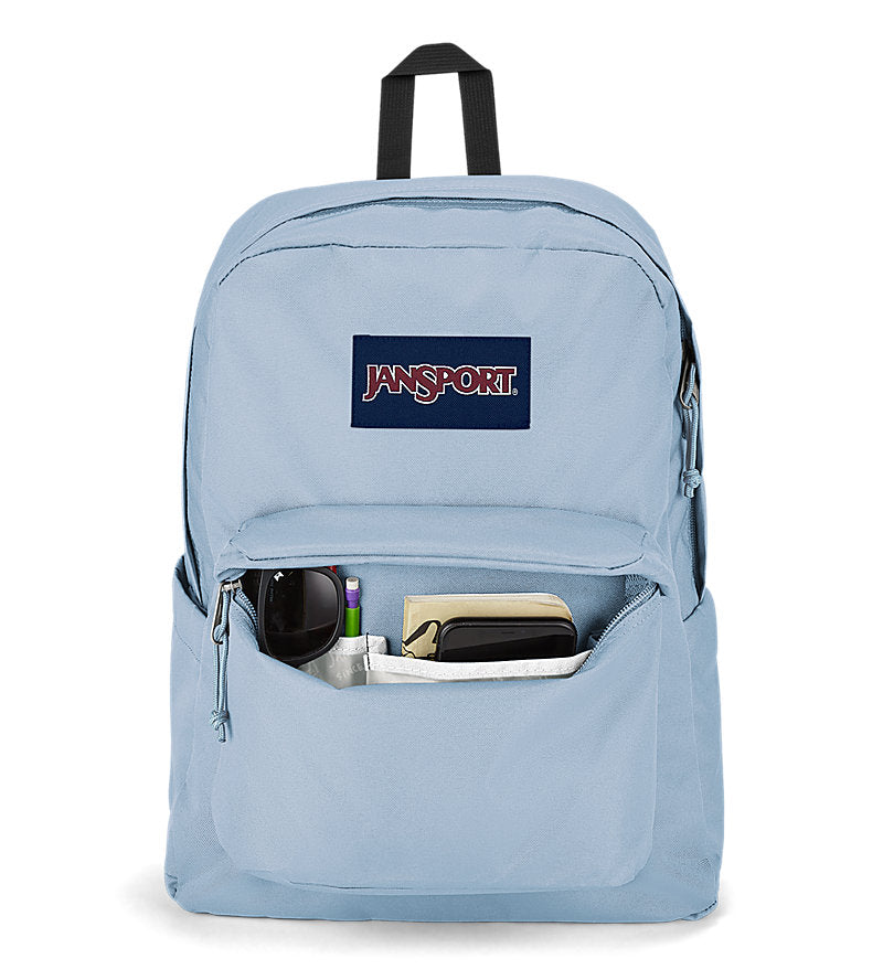 JanSport JS0A4QUE008 Superbreak Plus 블랙 스쿨 노트북 백팩