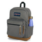 JanSport JS0A4QVA7H6 Right Pack Graphite Grey School Backpack