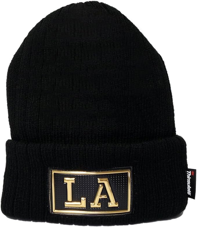 LA Fleece Lined Knit Beanie