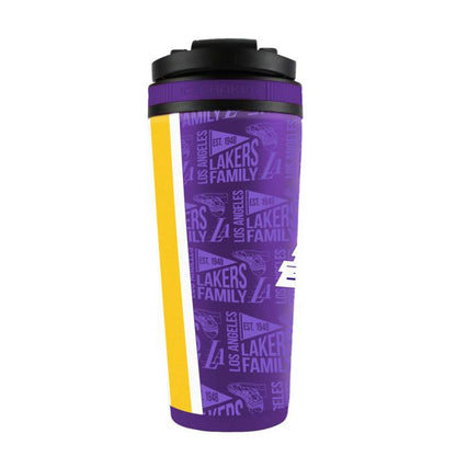 Los Angeles Lakers WinCraft 26oz. 4D Stainless Steel Ice Shaker Bottle