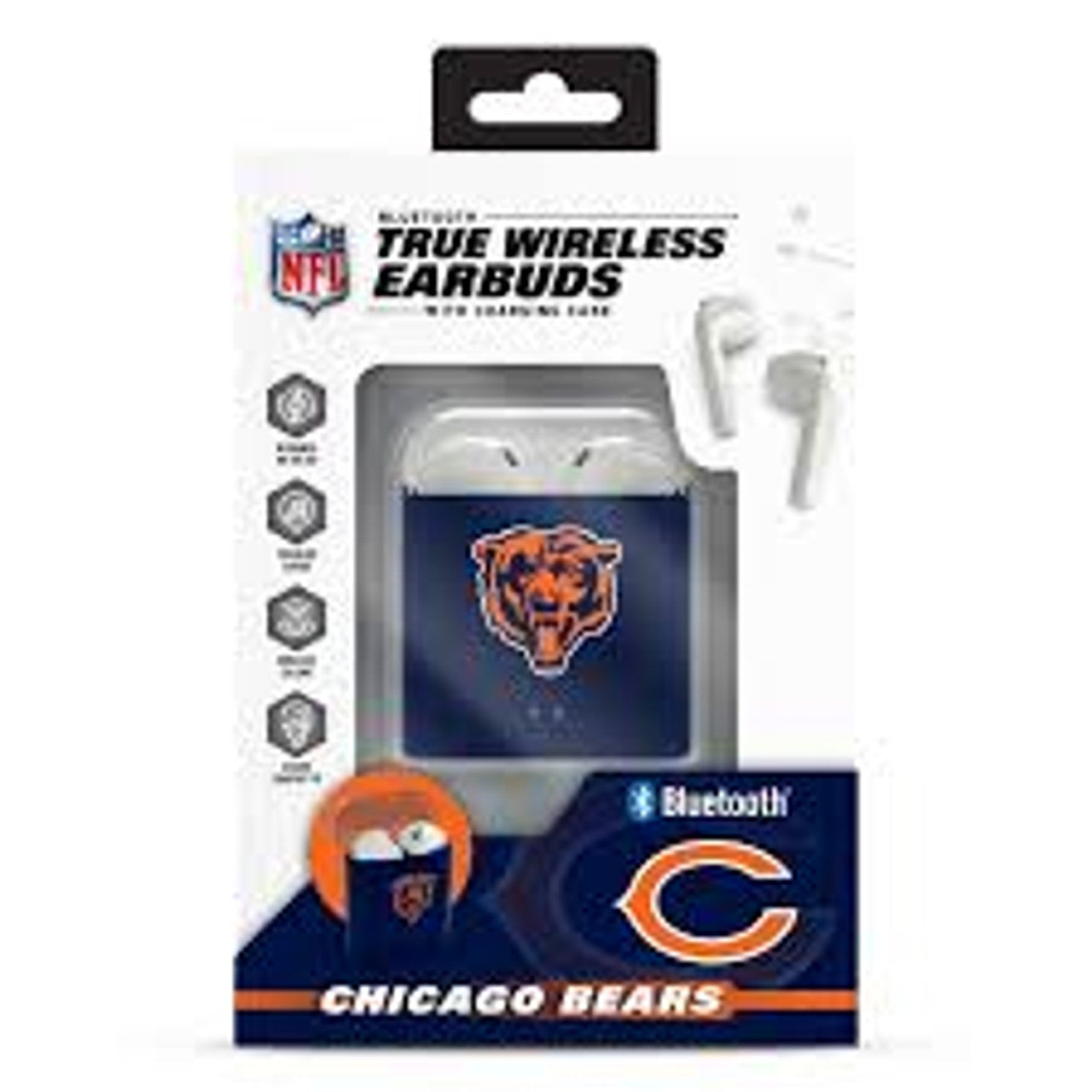 Chicago Bears True Wireless Bluetooth Earbuds