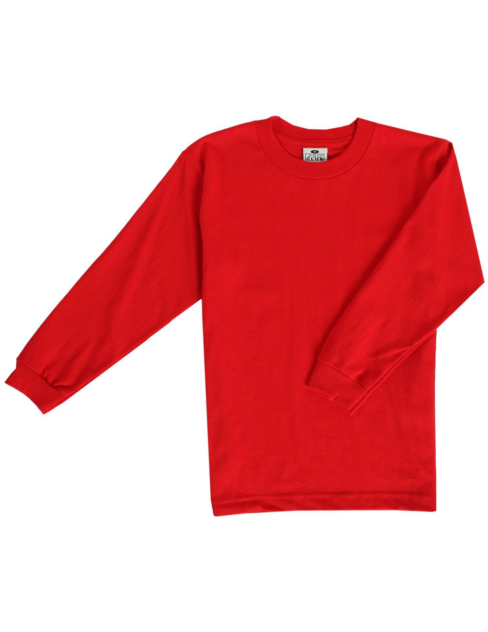 Pro Club Men's Heavyweight Crew Neck Fleece Pullover Sweater S to 5XL - Red