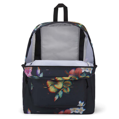 Jansport SuperBreak Backpack Floral Glitch