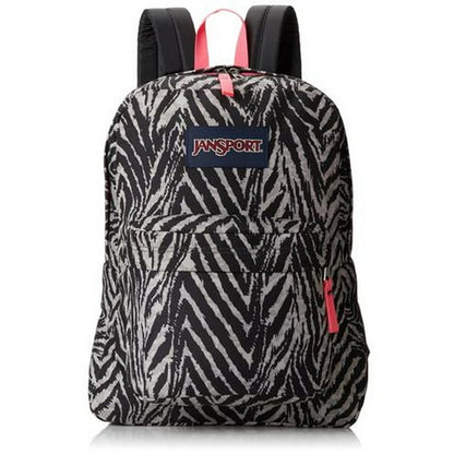 Jansport Superbreak Backpack Grey Tar Wild At Heart