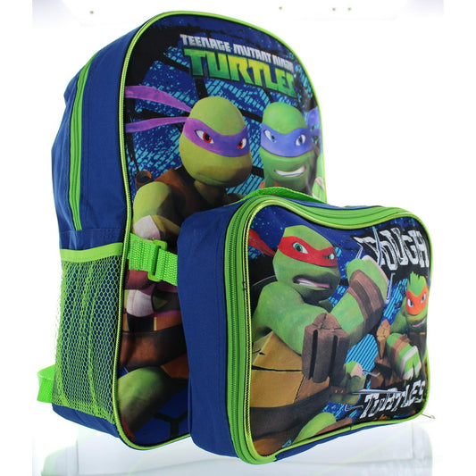 Teenage Mutant Ninja Turtles TMNT - Tough Turtles Backpack with Lunch set