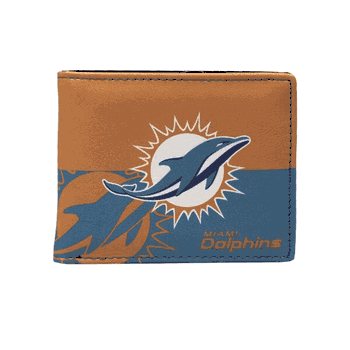 Miami Dolphins Bi-Fold Wallet