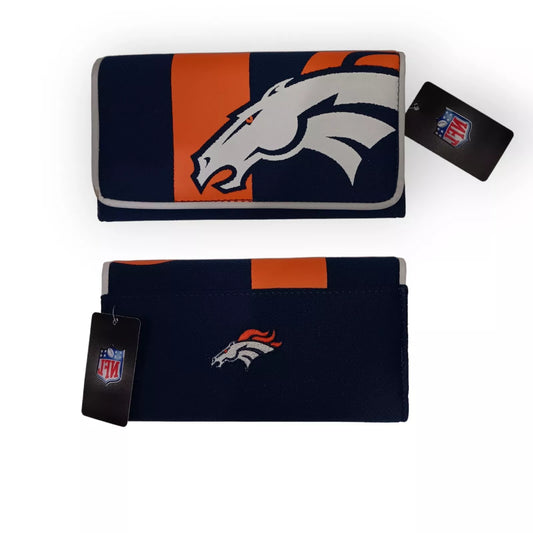 Denver Broncos Organizer Mesh Wallet