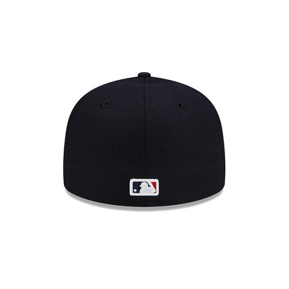 New Era 59FIFTY Fitted Hat Cleveland Guardians Authentic Collection Road