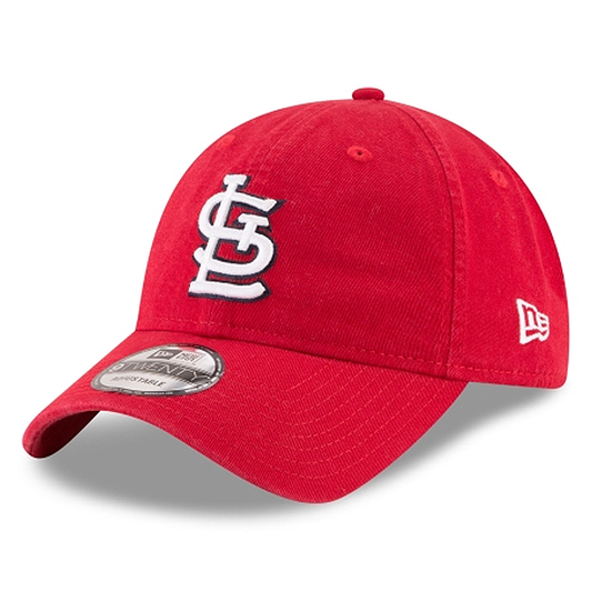 뉴에라 9TWENTY MLB 세인트루이스 카디널스 코어 클래식 조절식 모자 레드