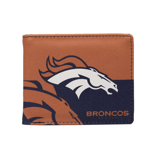 Denver Broncos Bi-Fold Wallet Team Color