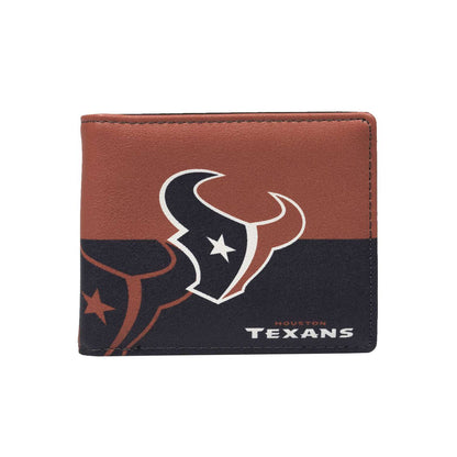 Houston Texans Bi-Fold Wallet Team Color