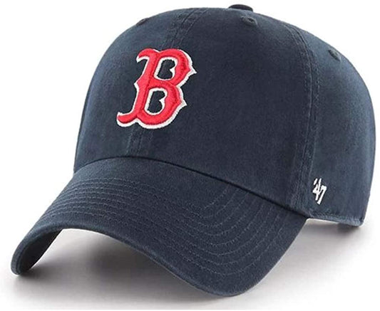'47 MLB 보스턴 레드삭스 네이비 클린업 조절식 모자