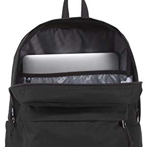 JanSport JS0A4QUE008 Superbreak Plus Black School Laptop Backpack Yocaps JanSport JS0A4QUE008 Superbreak Plus Black School Laptop Backpack Yocaps