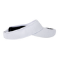 Standard Golf Sun Visors Pique Pattern White