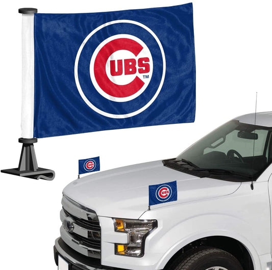 Juego de banderas ProMark MLB Chicago Cubs Auto Ambassador