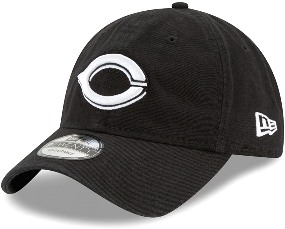 New Era MLB Cincinnati Reds Core Classic 9TWENTY Adjustable Hat Black