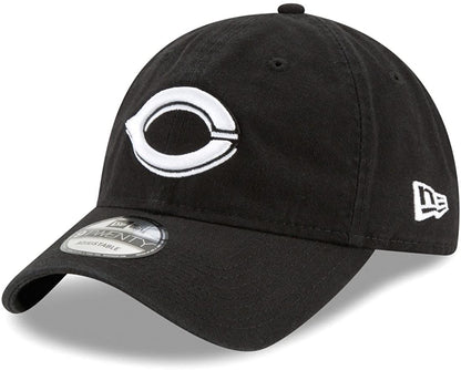 뉴에라 MLB 신시내티 레즈 코어 클래식 9TWENTY 조절식 모자 블랙