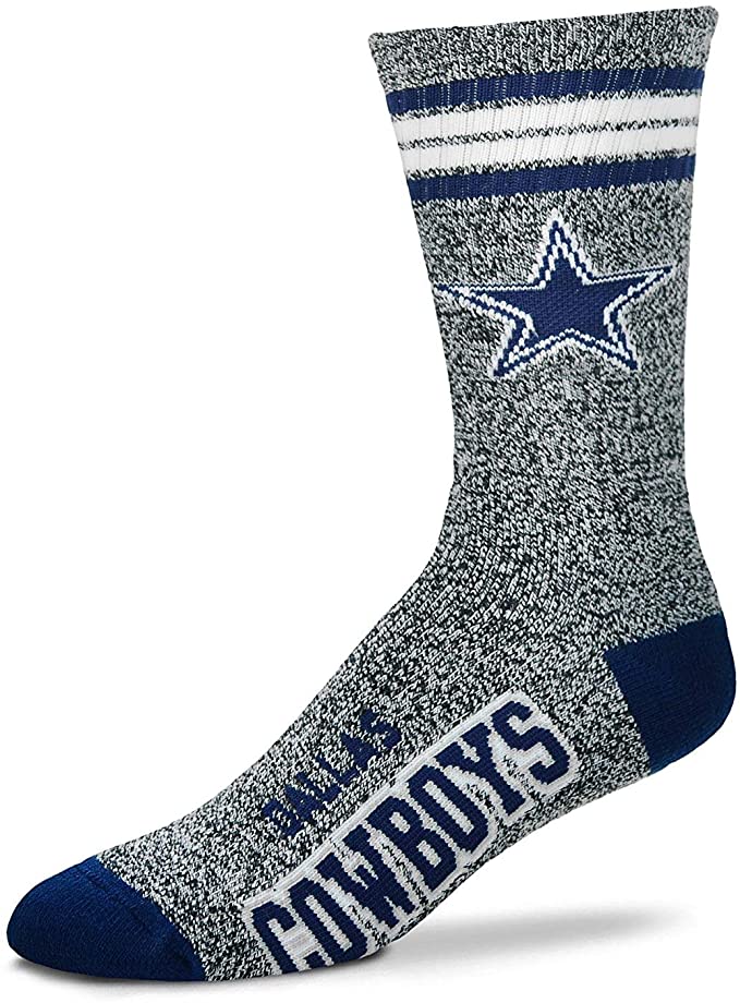 FBF Got Marbled Crew Socks Dallas Cowboys Large(10-13)