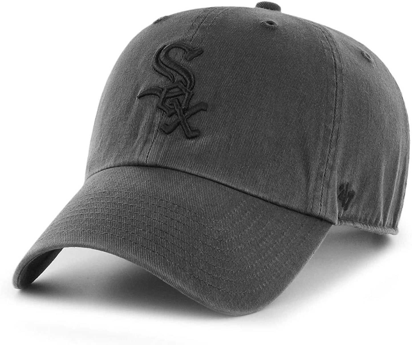 '47 MLB Chicago White Sox Clean up Gorra ajustable Carbón/Negro